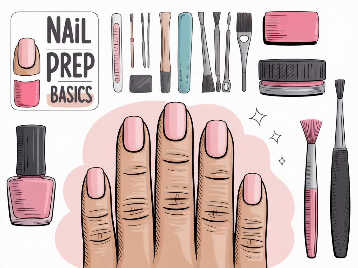 Illustration for: Nail Art Prep Basics: The Beginner Setup That Makes Everything Easier