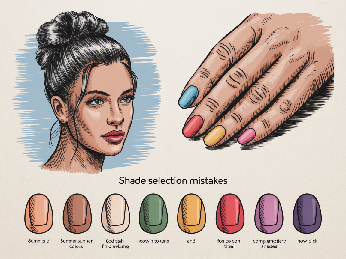 Illustration for: Shade Selection Mistakes