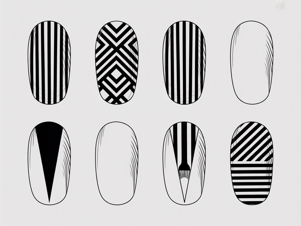 Geometric & Stripe Techniques