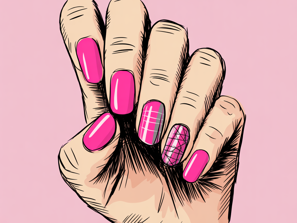 Illustration for: Bold & Trendy Hot Pink Designs