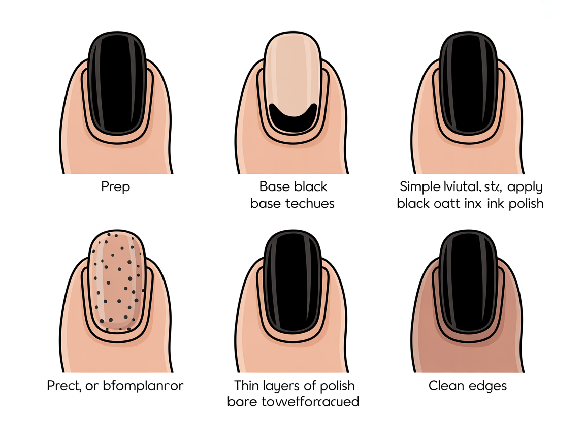 Illustration for: Simple Black Base Techniques