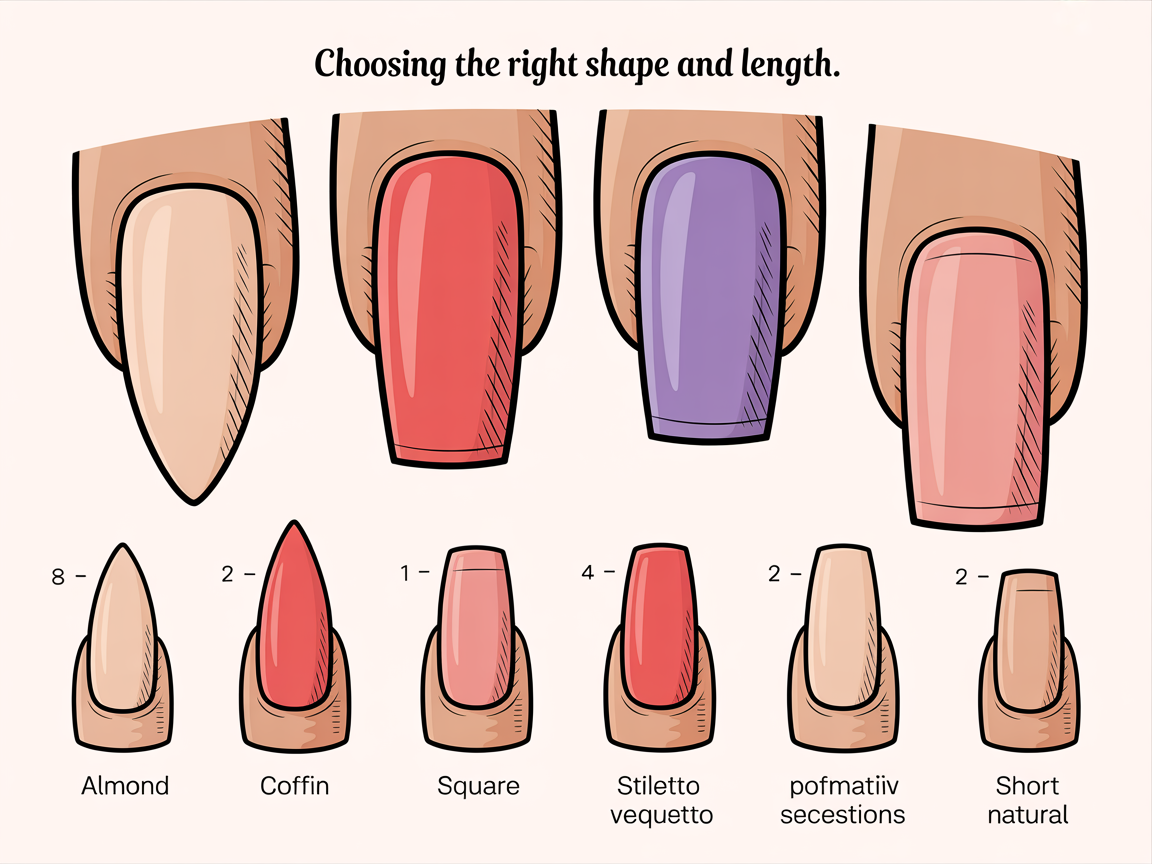 Illustration for: Choosing the Right Shape and Length