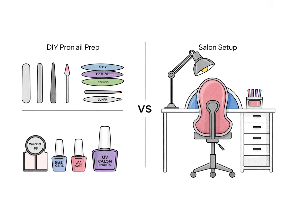 Illustration for: DIY vs Salon Prep