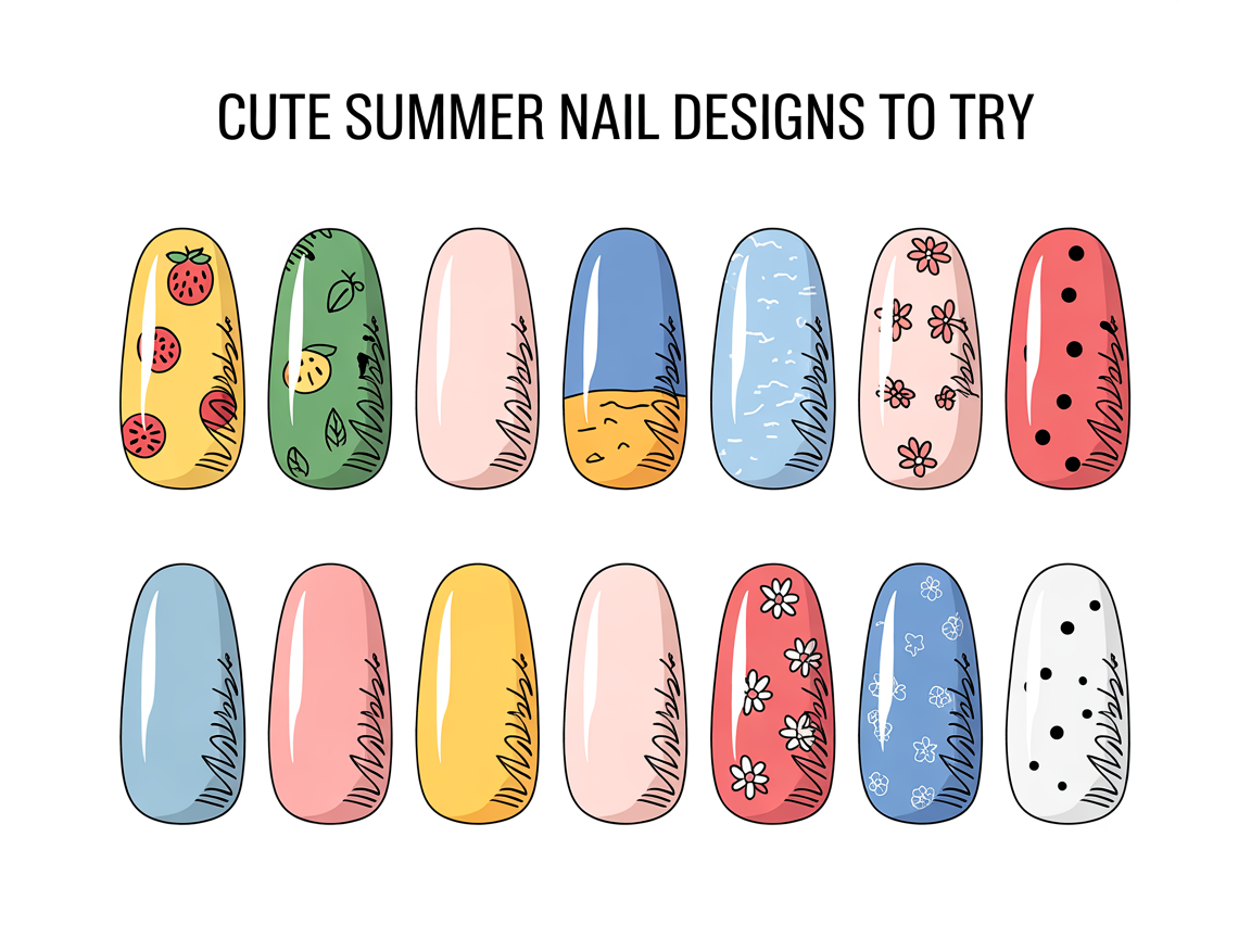 Cute Summer Nail Designs to Try