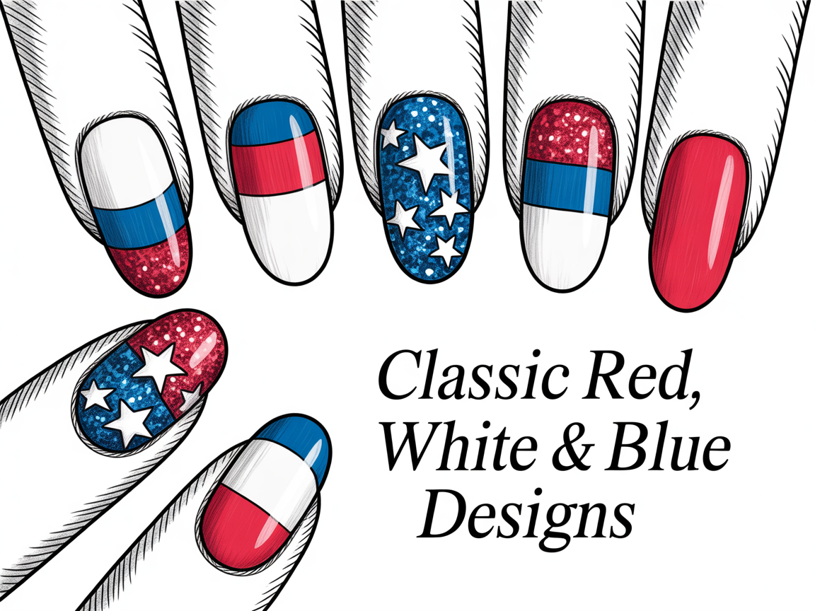 Classic Red, White & Blue Designs
