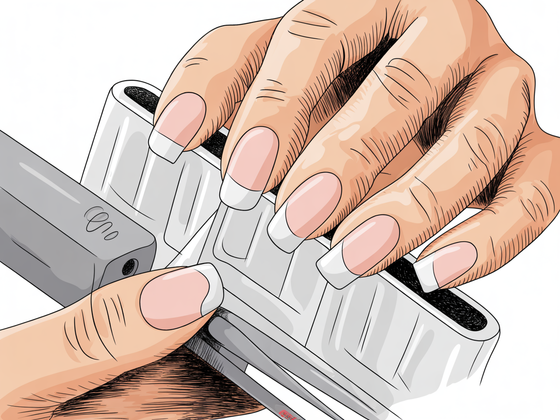 Illustration for: How Short Acrylic Nails Are Built (So They Last)