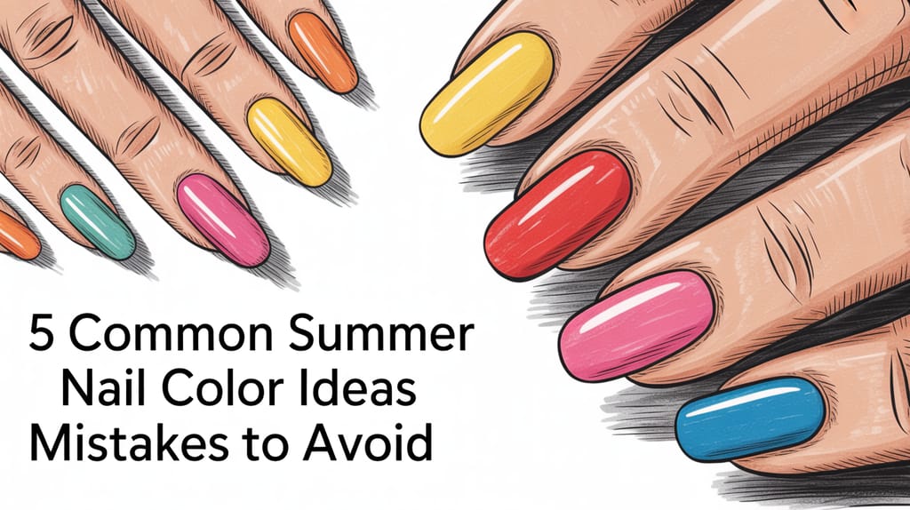 5 Common Summer Nail Color Ideas Mistakes to Avoid