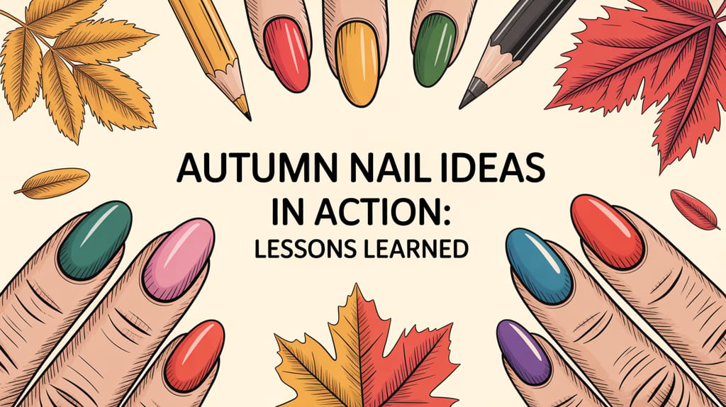 Autumn Nail Ideas in Action: Lessons Learned