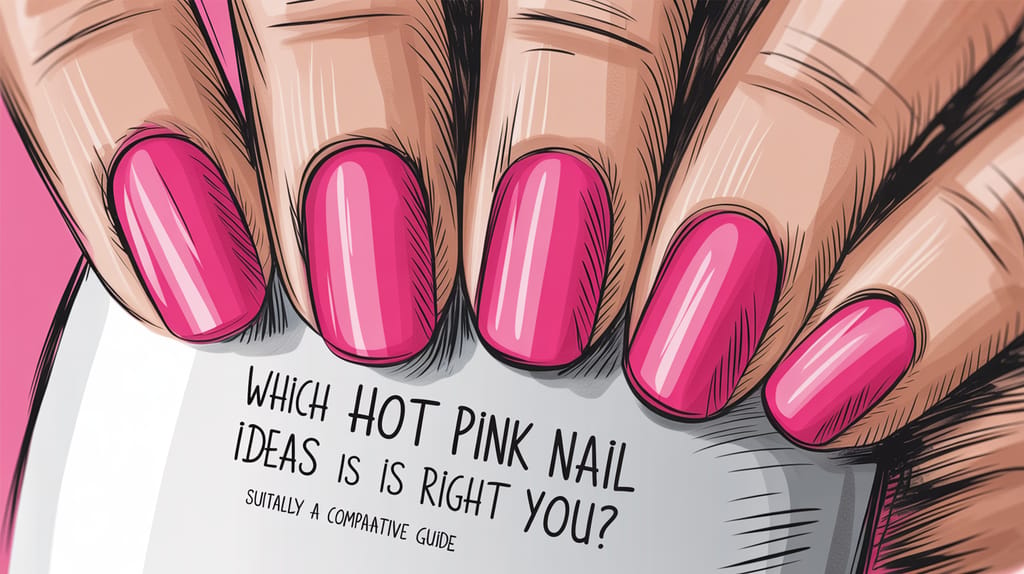 Which Hot Pink Nail Ideas Is Right for You? A Comparative Guide