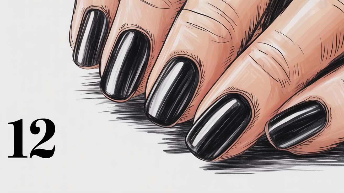 12 Nail Ideas Black Ideas for Better Results