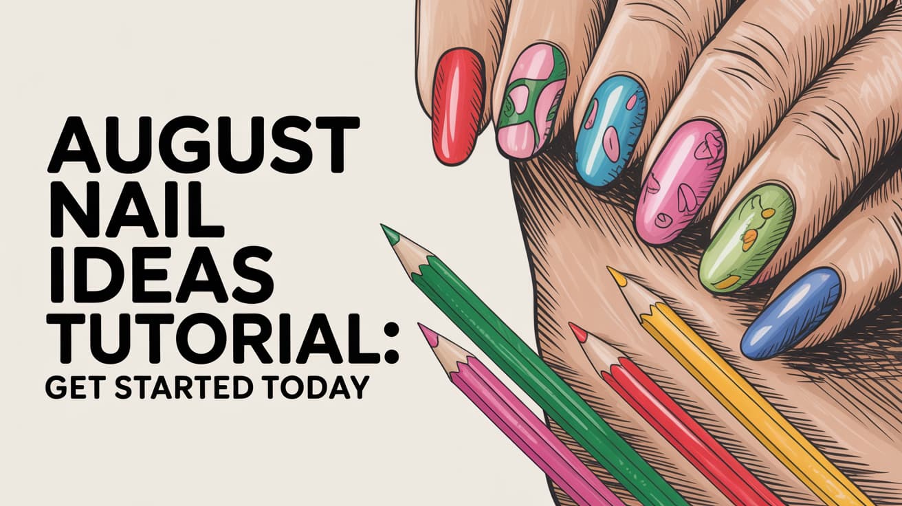 August Nail Ideas Tutorial: Get Started Today