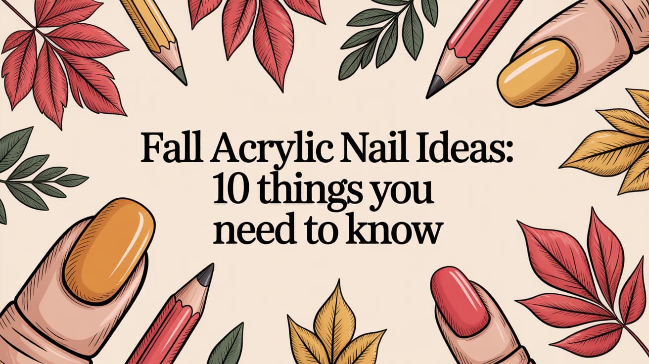 Fall Acrylic Nail Ideas: 10 Things You Need to Know