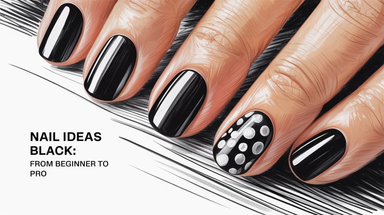 Nail Ideas Black: From Beginner to Pro
